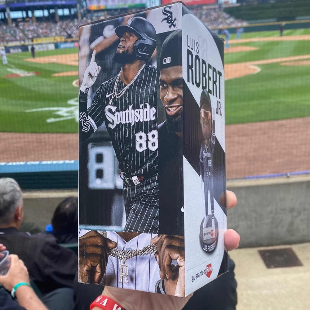 Luis Robert JR. bobble head new in box exclusive 7/8 new in box